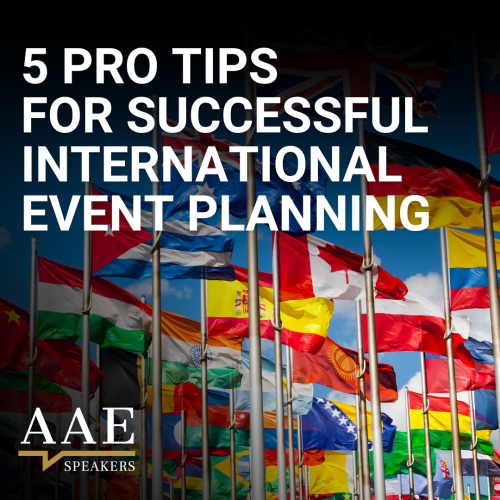 Tips for planning international events